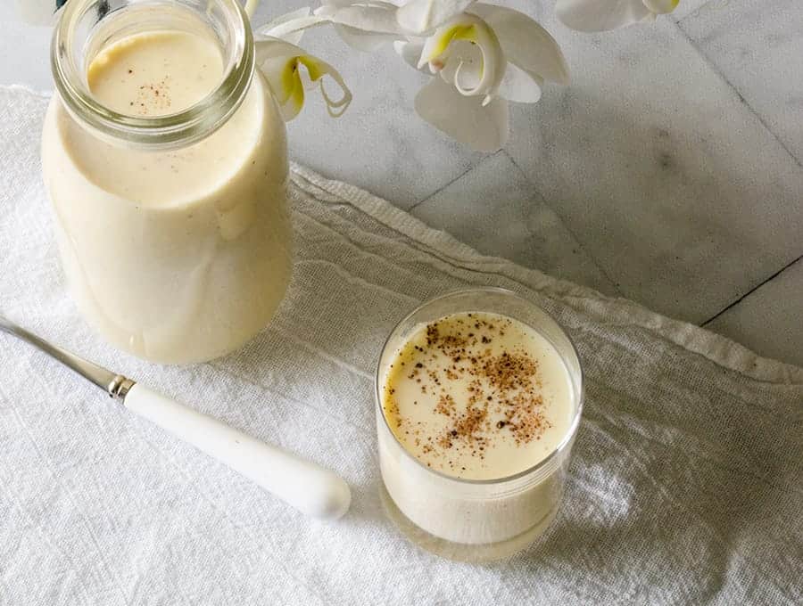 Creamy Keto Eggnog