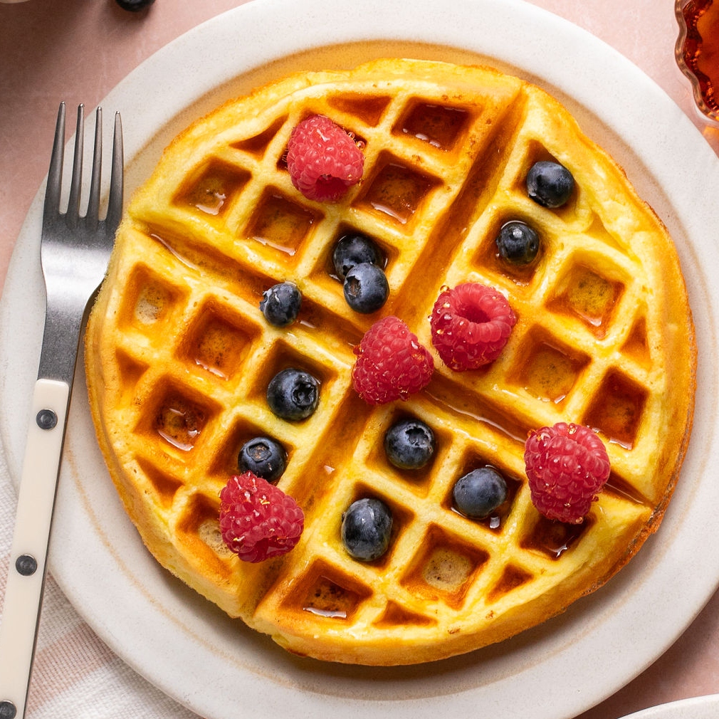 Keto Waffle Breakfast