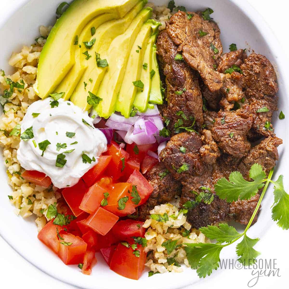 Delicious Chipotle Keto Bowl